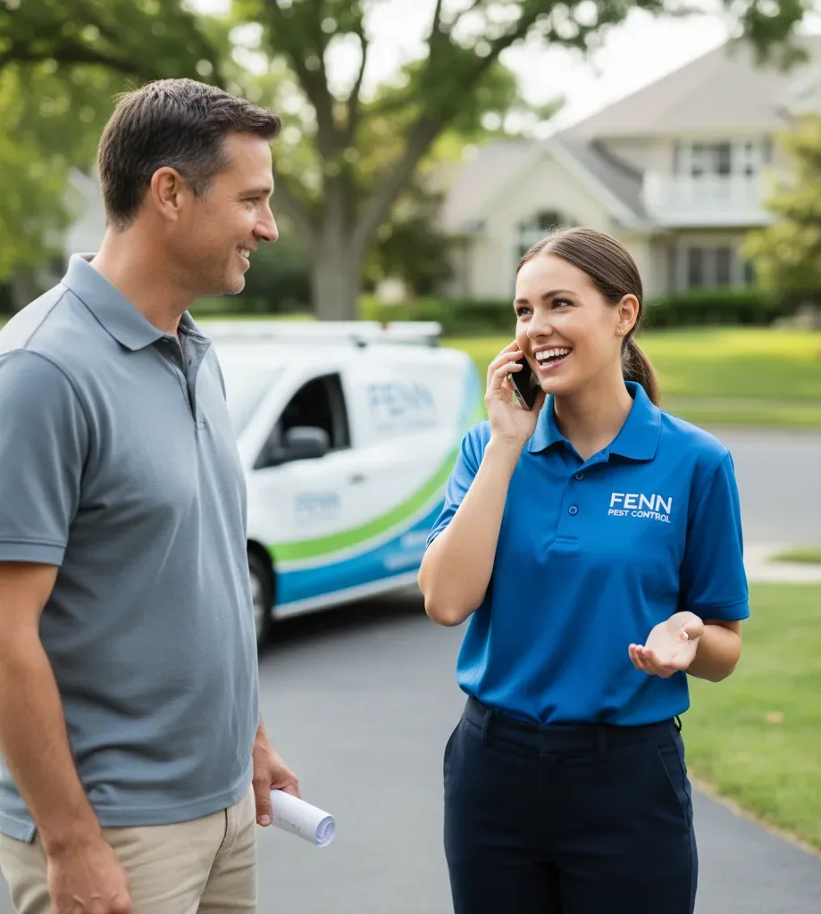 Fenn Pest Control customer support in Richland Center